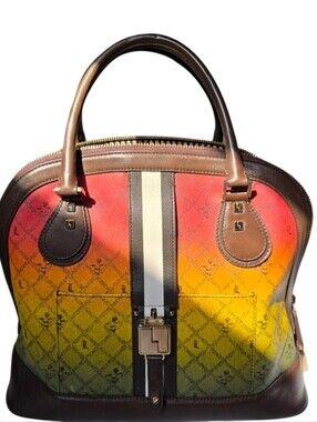 L.A.M.B.‎ by Gwen Stefani Rasta Ombré Monogram Speedy Satchel Y2K Handbag